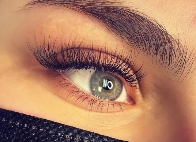 مدل مژه هیبرید نرم و پر